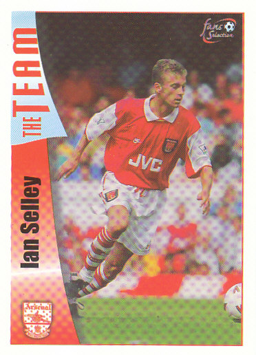 Ian Selley Arsenal 1997/98 Futera Fans' Selection #28